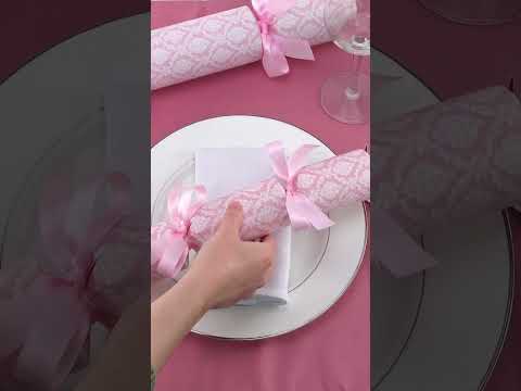 Pink Damask | Cracker Making Craft Kit | Make &amp; Fill Your Own