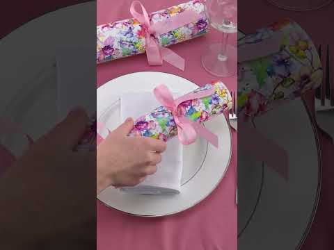 Watercolour Orchid | Cracker Making Craft Kit | Make &amp; Fill Your Own