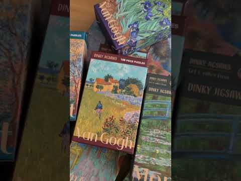Claude Monet | Dinky Impressionist Jigsaw Puzzles | 108 Pieces | Little Gift