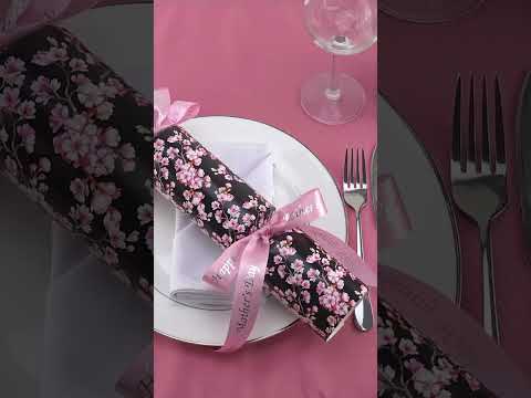 Happy Mother's Day | Large Cherry Blossom Crackers & Ribbons | Make Your Own