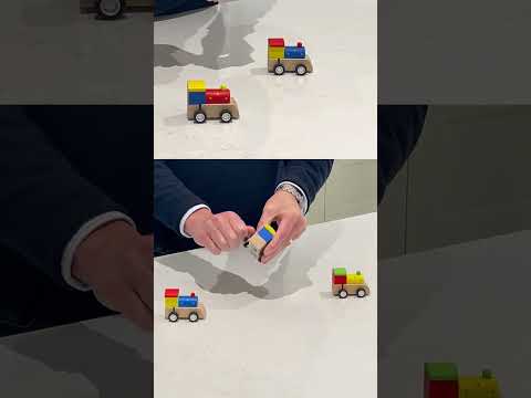 Little Wooden Wind Up Train Toy | Single | Cracker Filler | Little Gift