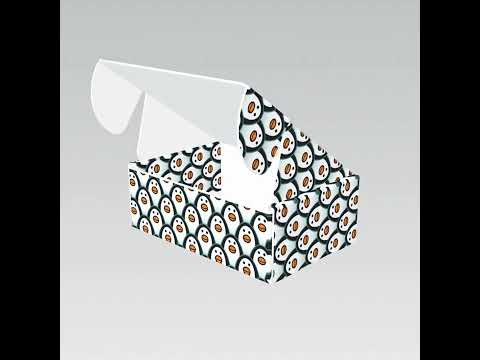 Chirpy Robin | Little Gift Box | Soap Bar Sized | Single or 6 Boxes | 57x88x30mm