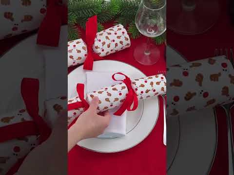 Cheeky Rudolph | Christmas Cracker Making Craft Kit | Make &amp; Fill Your Own