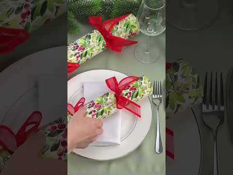 Watercolour Berries | Christmas Cracker Making Craft Kit | Make &amp; Fill Your Own