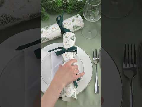 Classic Watercolour Christmas | Eco Cracker Making Craft Kit | Make Your Own