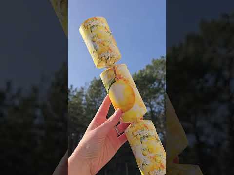 Lemon Blossom | Cracker Making Craft Kit | Make &amp; Fill Your Own
