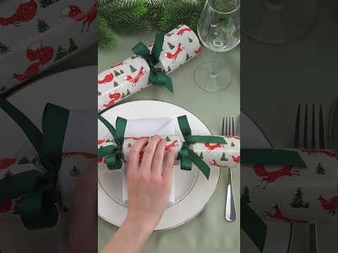 Christmas Fox | Cracker Making Craft Kit | Make &amp; Fill Your Own