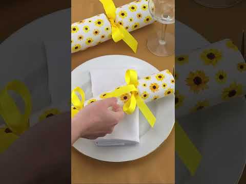 Simply Sunflowers | Cracker Making Craft Kit | Make and Fill Your Own