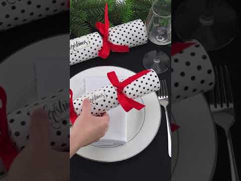 Spotty Christmas | Cracker Making Craft Kit | Make and Fill Your Own