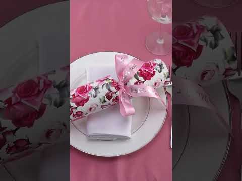 Happy Mother's Day | Large Perfect Rose Crackers & Ribbons | Make Your Own