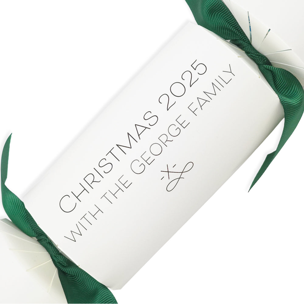 Personalised Christmas 2025 Crackers | Craft Kit | Add 2025 Name | Minimum 4