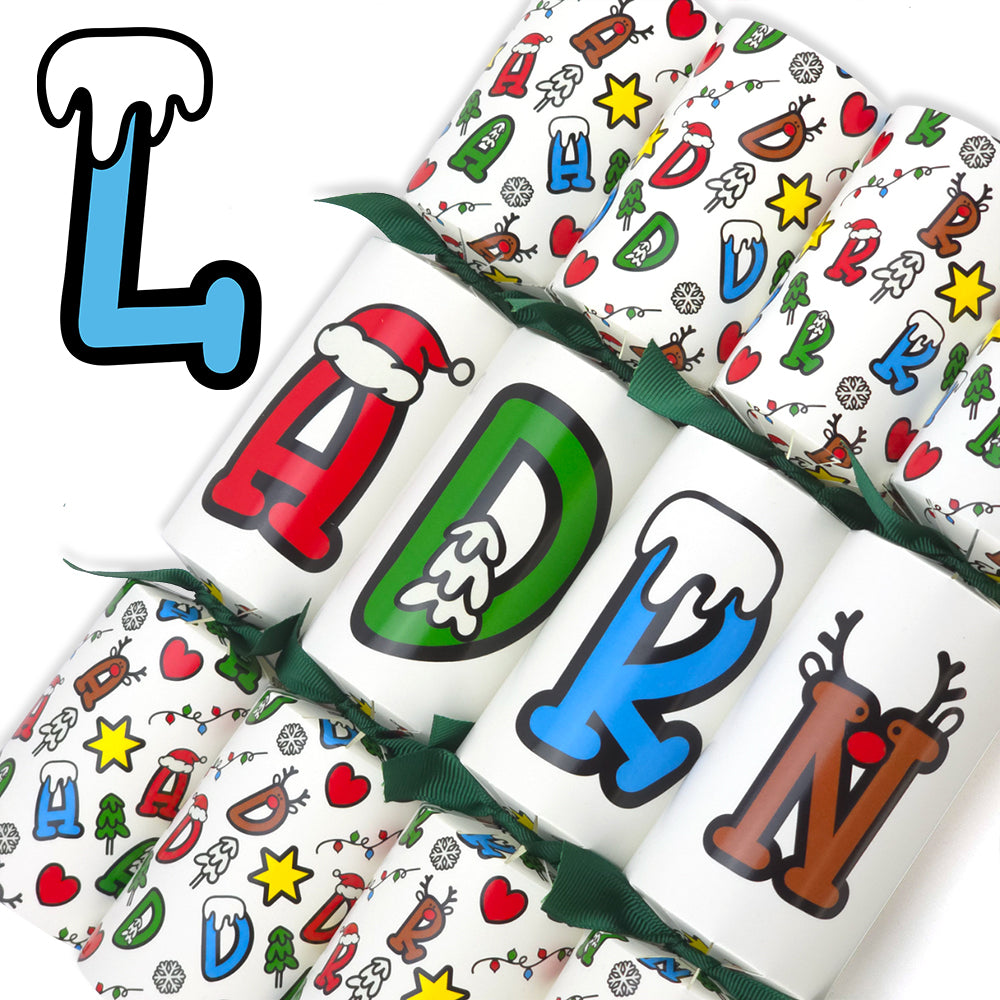 Letters A to Z | Single Christmas Cracker Making Craft Kit | Funtime Design