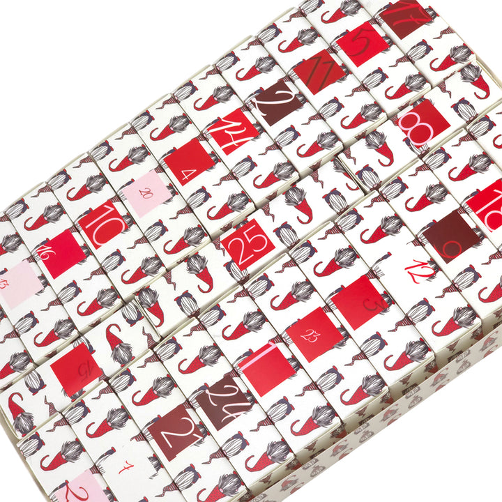 Advent Calendar Making Kit | 25 Soap Boxes & Outer Box | Nordic Gonk