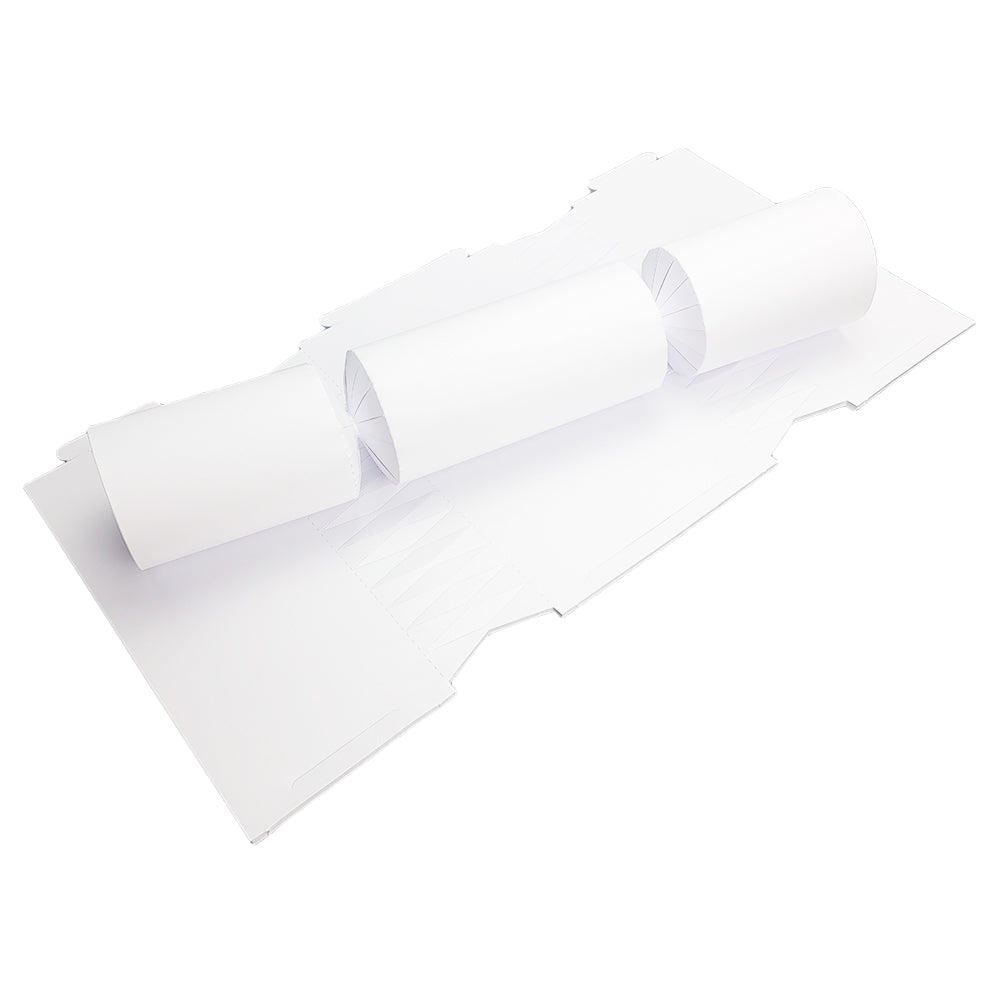 White Basic Make &amp; Fill Your Own Crackers | DIY Recyclable | Cracker Craft Kits