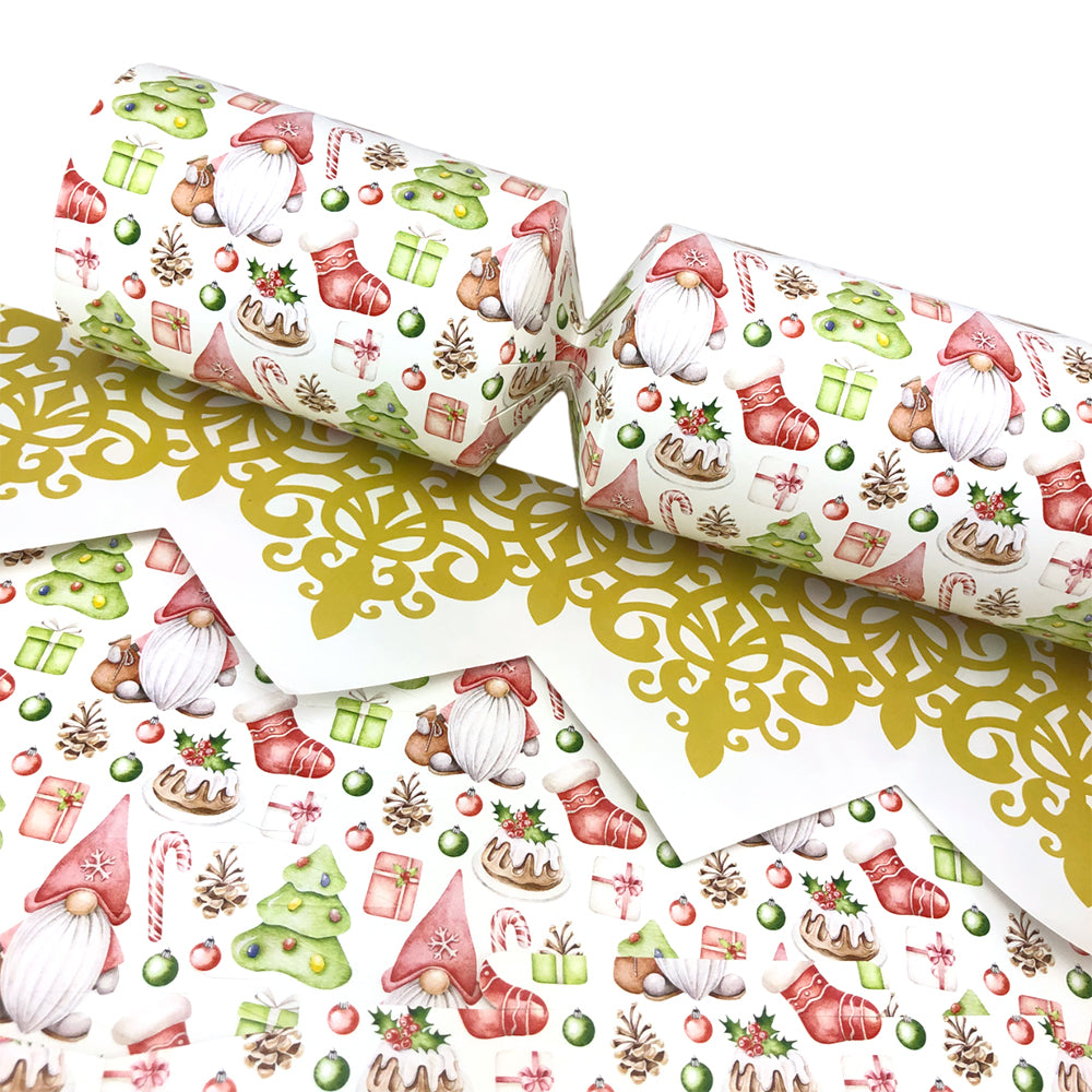 Watercolour Christmas Gonks | Cracker Making Craft Kit | Make &amp; Fill Your Own