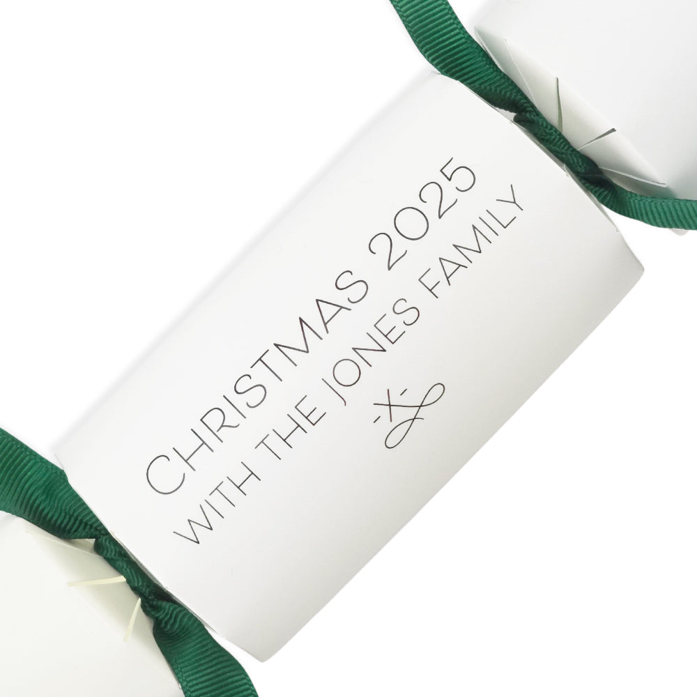 Personalised Christmas 2025 Crackers | Craft Kit | Add 2025 Name | Minimum 4