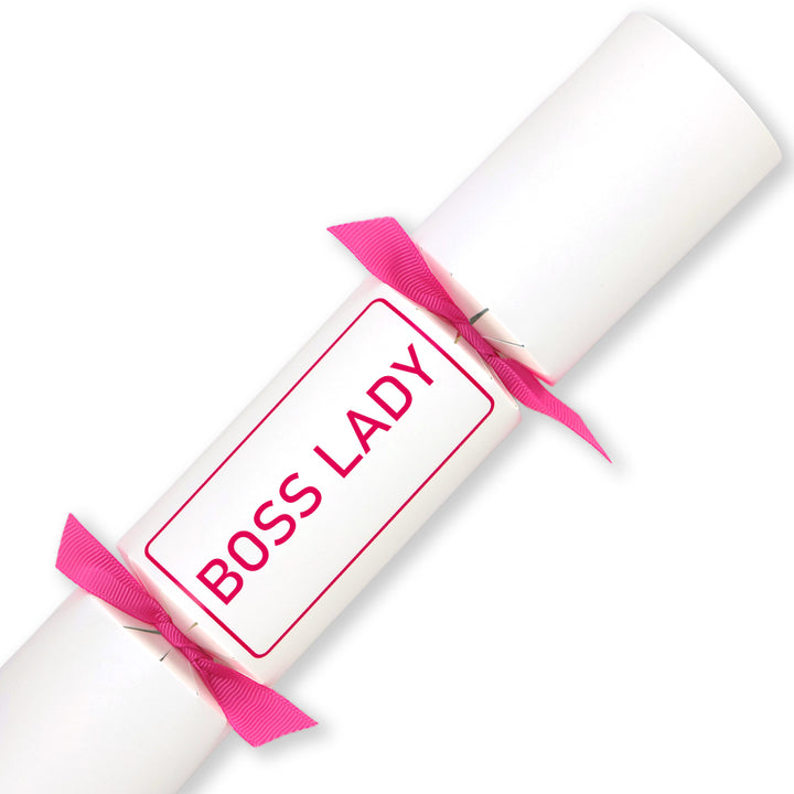 Boss Lady | Single Cracker Making Craft Kit | Office Banter