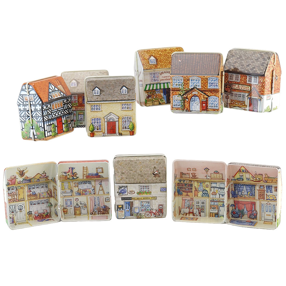 Little Cottage Storage Tins | Dana Kubick | Little Gift | Cracker Filler