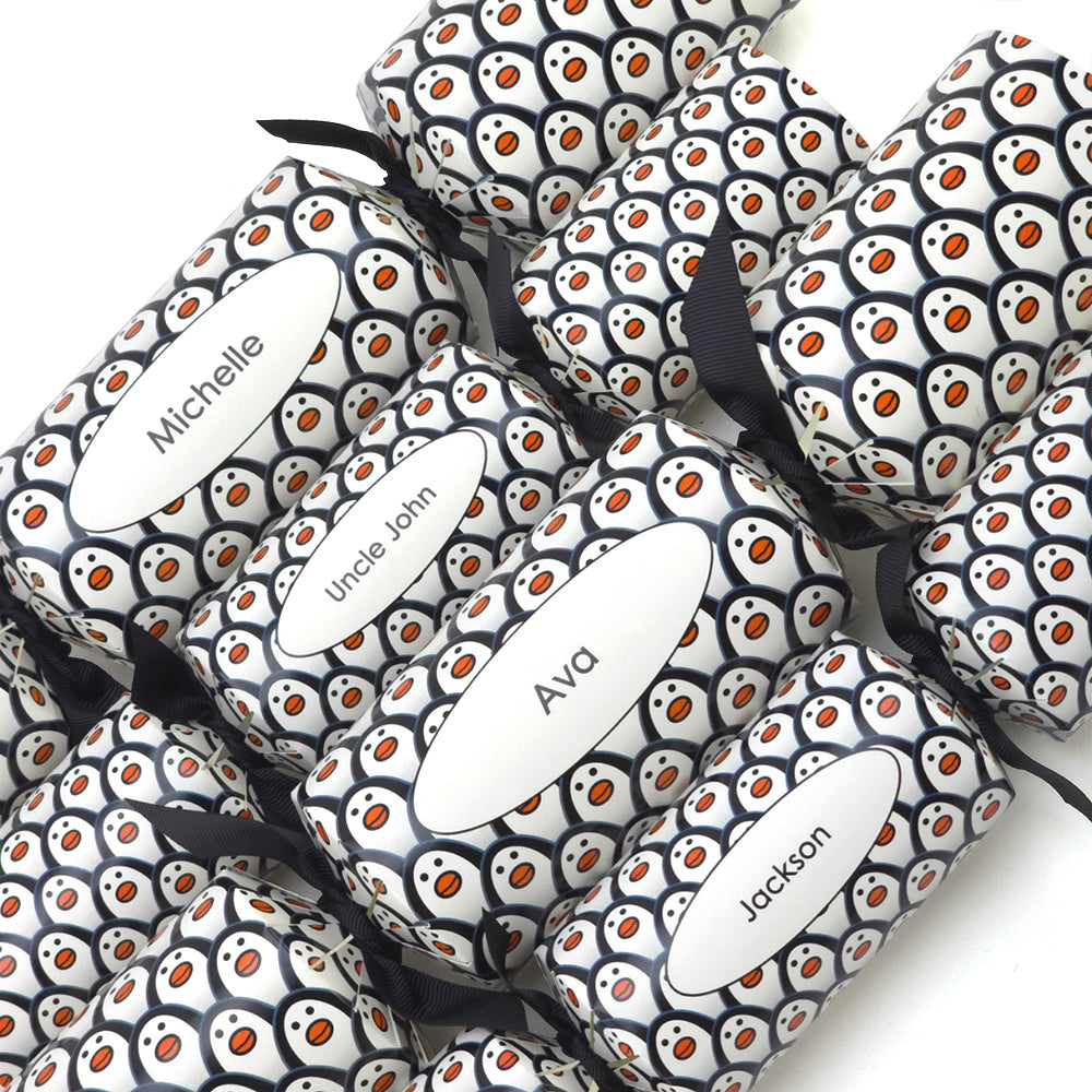 Personalised Cracker Making Craft Kit | Just Penguins | Minimum 4