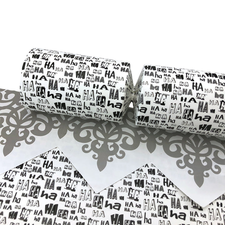 Ha Ha Ha Print | Cracker Making Craft Kit | Make &amp; Fill Your Own