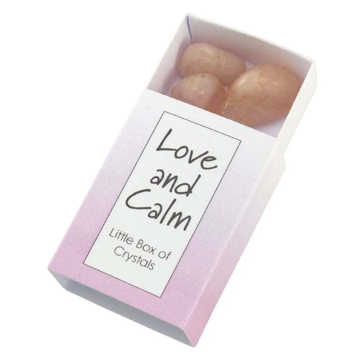 Rose Quartz | Love & Calm | Little Box of Crystals | Mini Gift | Cracker Filler