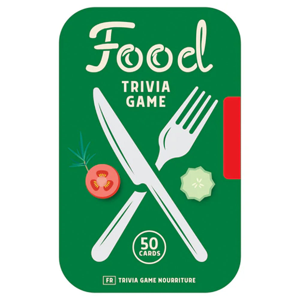 Food Trivia Card Game | Gift in a Tin | Little Gift | Cracker Filler