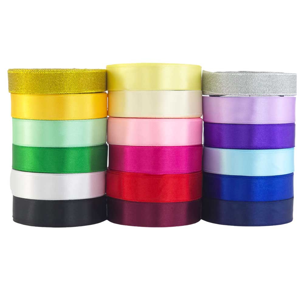 Budget Satin Ribbon | 20mm Wide | 10 to 15m Rolls