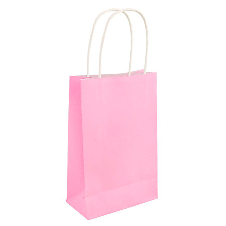 Paper Party Bags with Paper Handles | Choice of Colours | Recyclable | 21x14x7cm