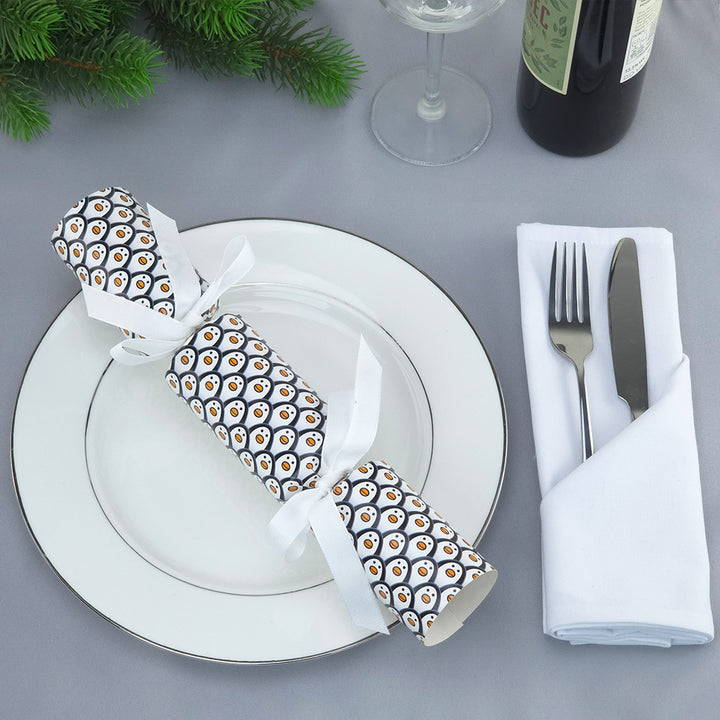 Just Penguins! | Eco Christmas Cracker Making Craft Kit | Make &amp; Fill Your Own