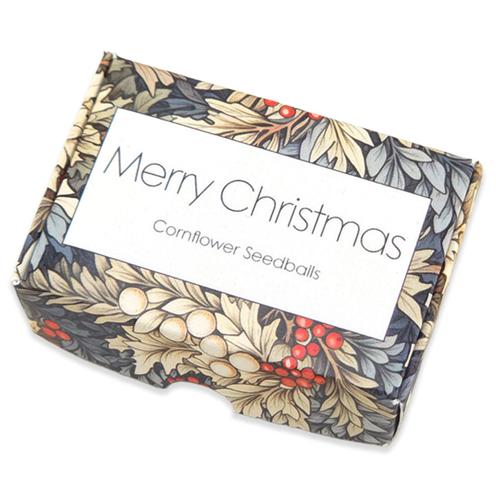 Snowberries | 6 Cornflower Seedballs | William Morris | Cracker Filler