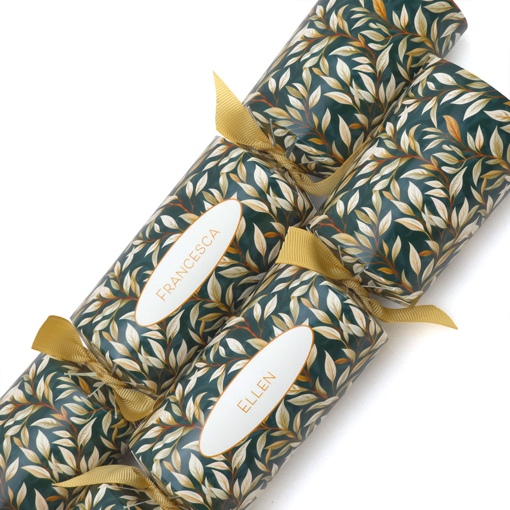 Personalised Cracker Making Craft Kit | Golden Foliage | Minimum 4