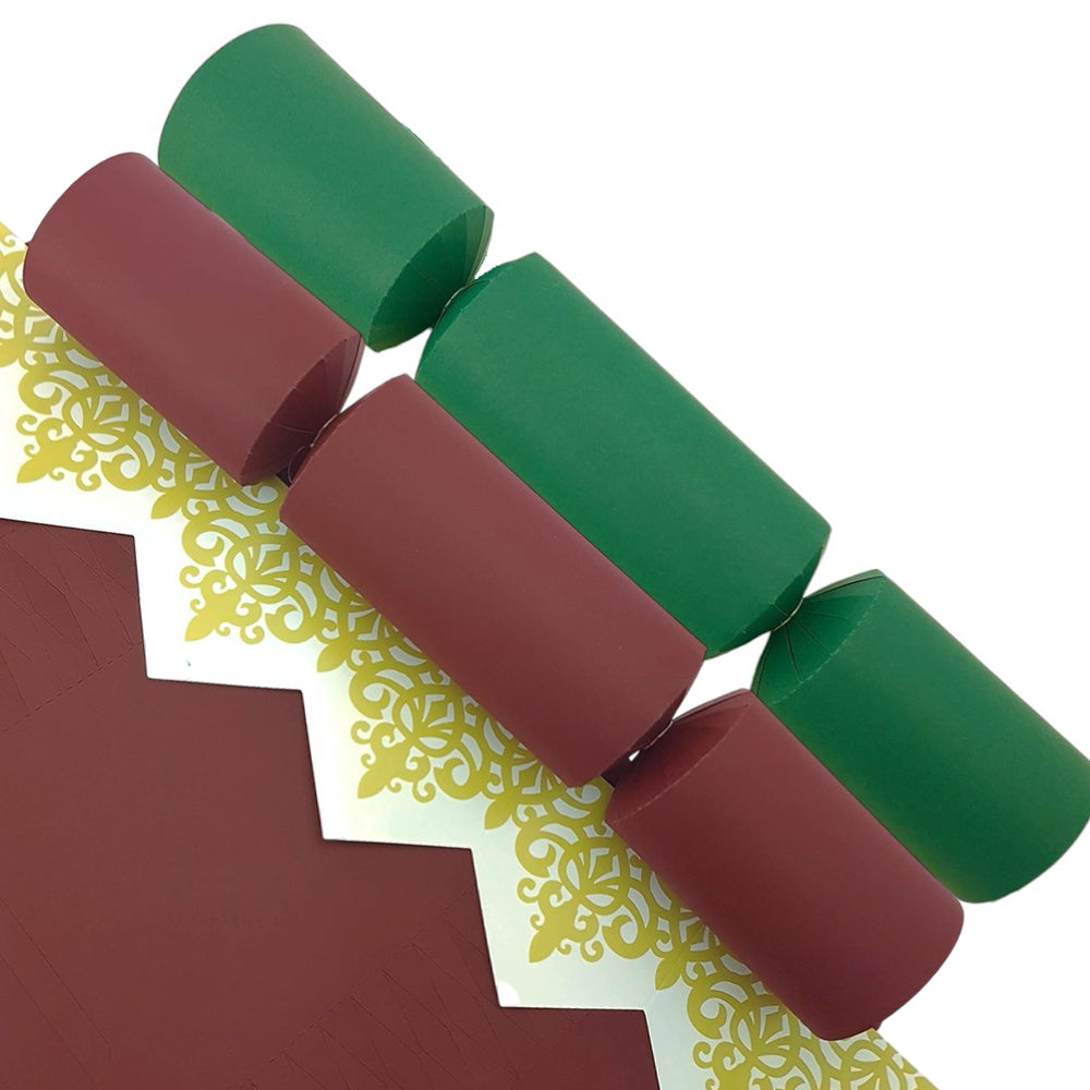 Traditional Christmas Tones | Bulk Craft Kits to Make 100 Crackers | Recyclable