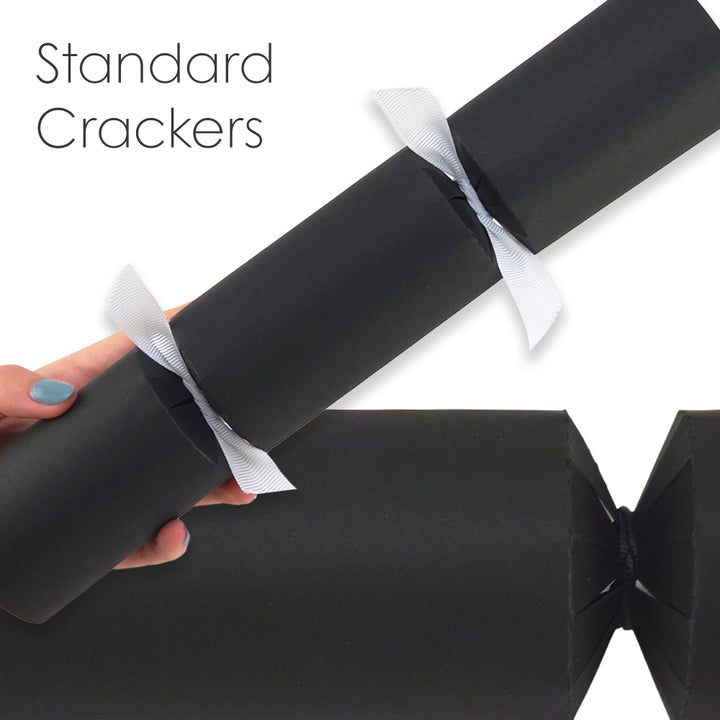 Jet Black | Cracker Making DIY Craft Kits | Make Your Own | Eco Recyclable