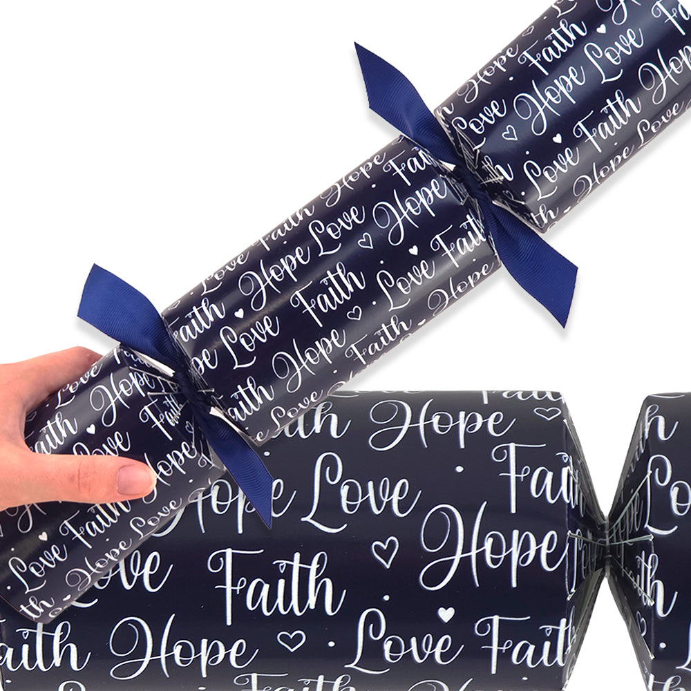 Faith Hope Love | Christian Cracker Making Craft Kit | Make &amp; Fill Your Own