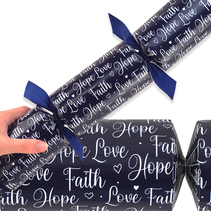 Faith Hope Love | Christian Cracker Making Craft Kit | Make &amp; Fill Your Own