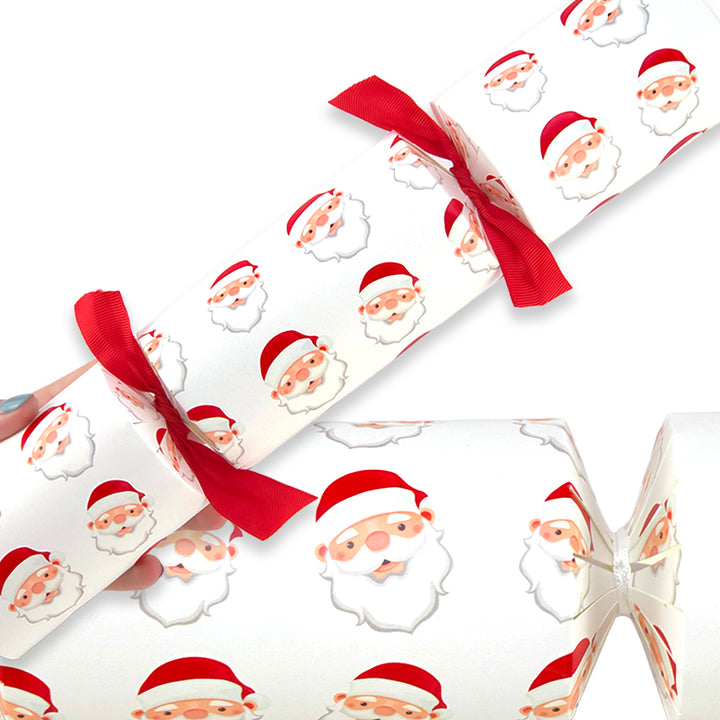 Happy Santa | Christmas Cracker Making Craft Kit | Make &amp; Fill Your Own