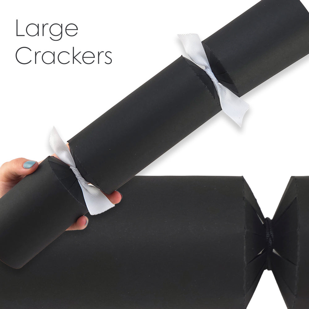 Jet Black | Cracker Making DIY Craft Kits | Make Your Own | Eco Recyclable