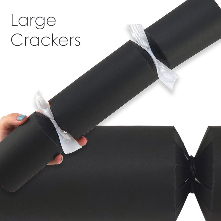 Jet Black | Cracker Making DIY Craft Kits | Make Your Own | Eco Recyclable