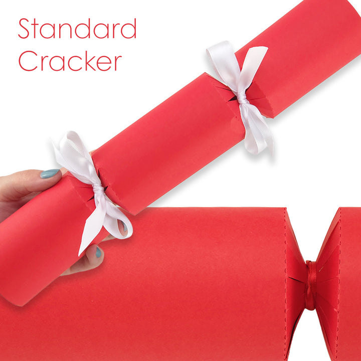 Rich Red | DIY Cracker Making Craft Kits | Make Your Own | Eco Recyclable