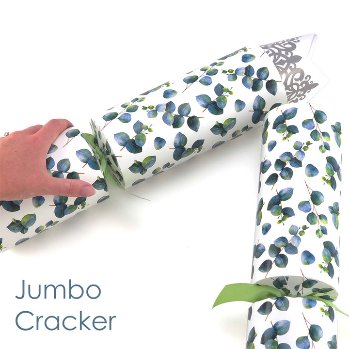 Extra Large &amp; Jumbo | Reusable Keepsake Cracker Sets | Watercolour Eucalyptus