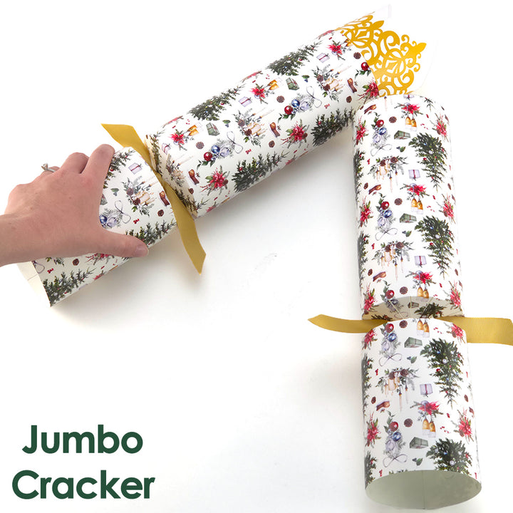 Extra Large &amp; Jumbo | Reusable Keepsake Cracker Kits | Traditional Christmas