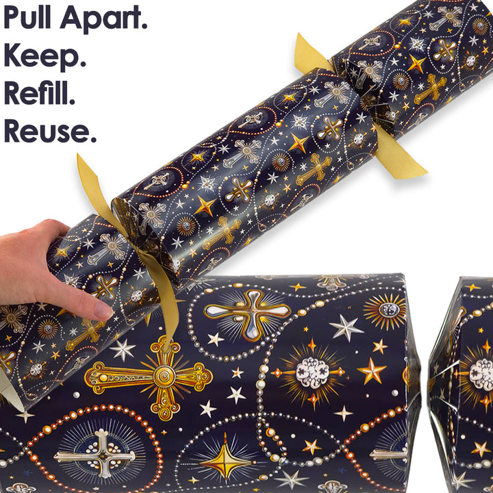 Extra Large &amp; Jumbo | Reusable Keepsake Cracker Kits | Christian Crosses