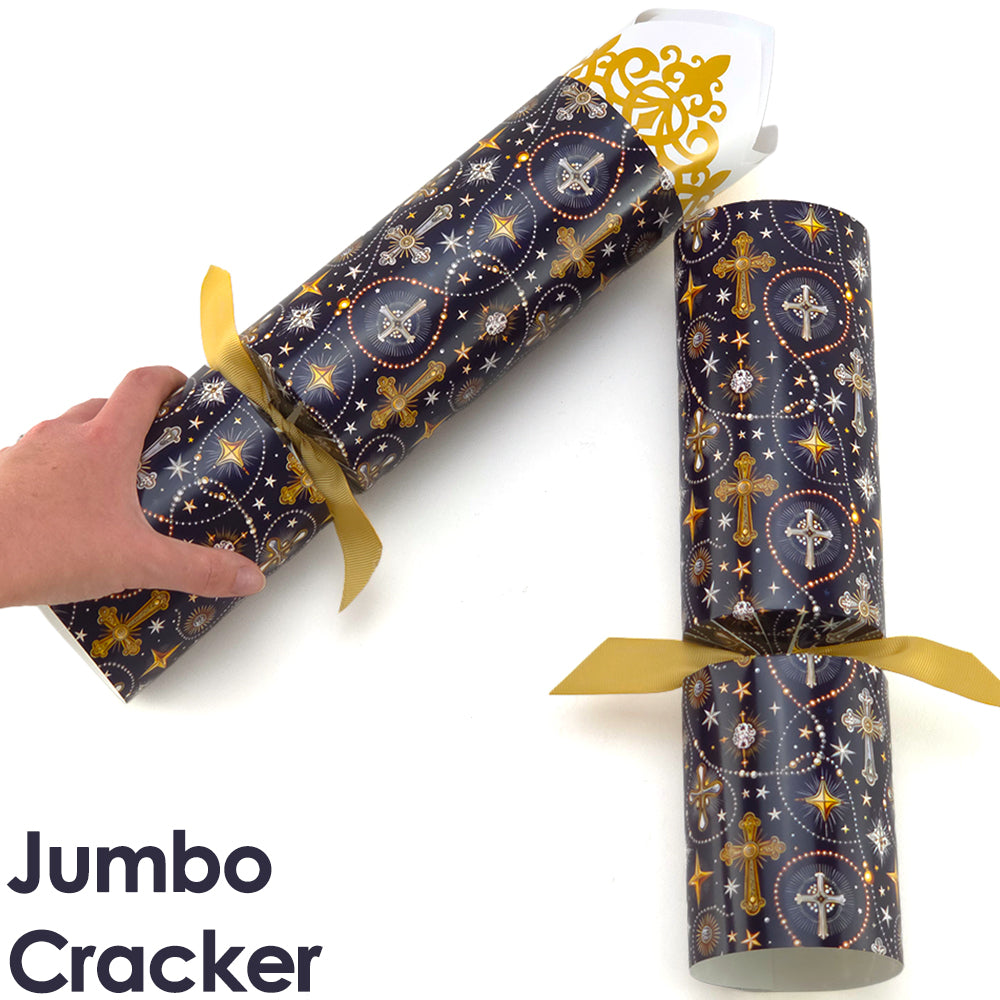 Extra Large &amp; Jumbo | Reusable Keepsake Cracker Kits | Christian Crosses