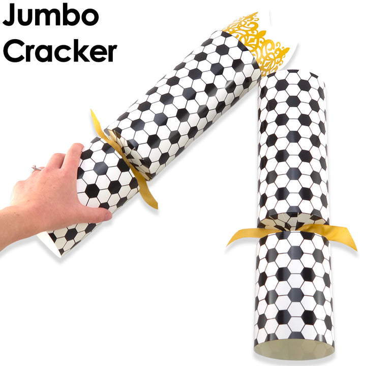 Extra Large &amp; Jumbo | Reusable Keepsake Cracker Making Sets | Football Fan