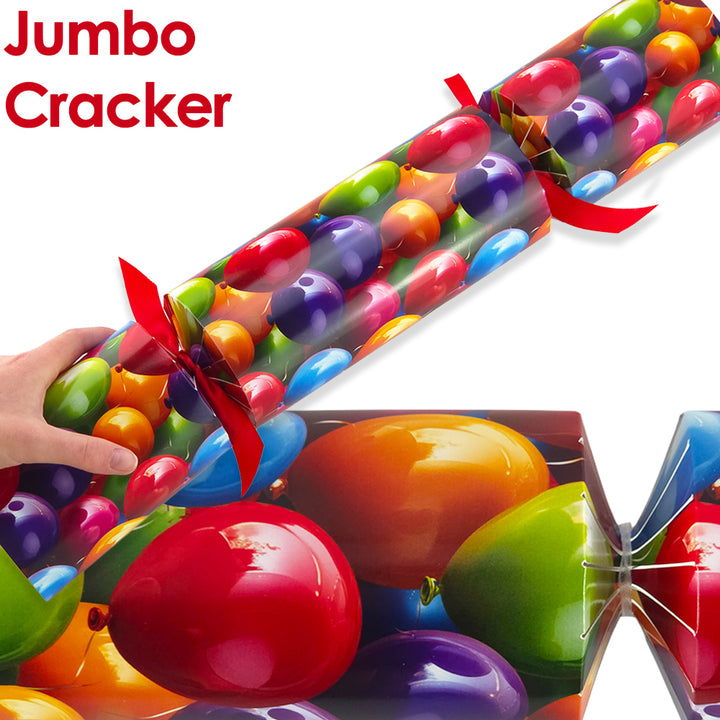 Extra Large &amp; Jumbo | Reusable Keepsake Cracker Kits | Bright Birthday Balloons
