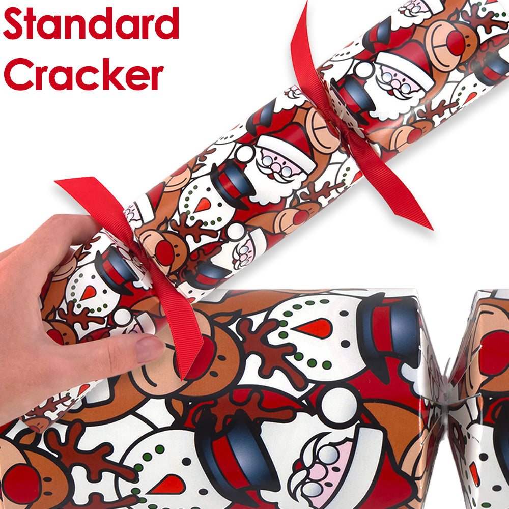 Reusable Keepsake Christmas Cracker Set | Christmas Character | Luxury DIY