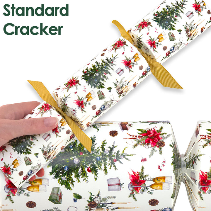 Reusable Keepsake Christmas Cracker Set | Traditional Christmas | DIY Kit