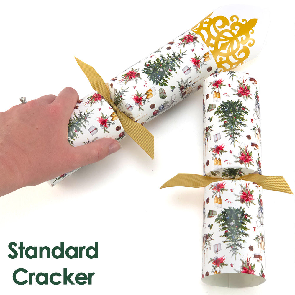 Reusable Keepsake Christmas Cracker Set | Traditional Christmas | DIY Kit