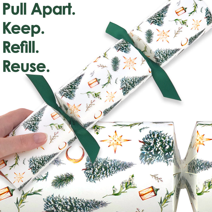 Reusable Keepsake Christmas Cracker Set | Classic Christmas | Luxury DIY