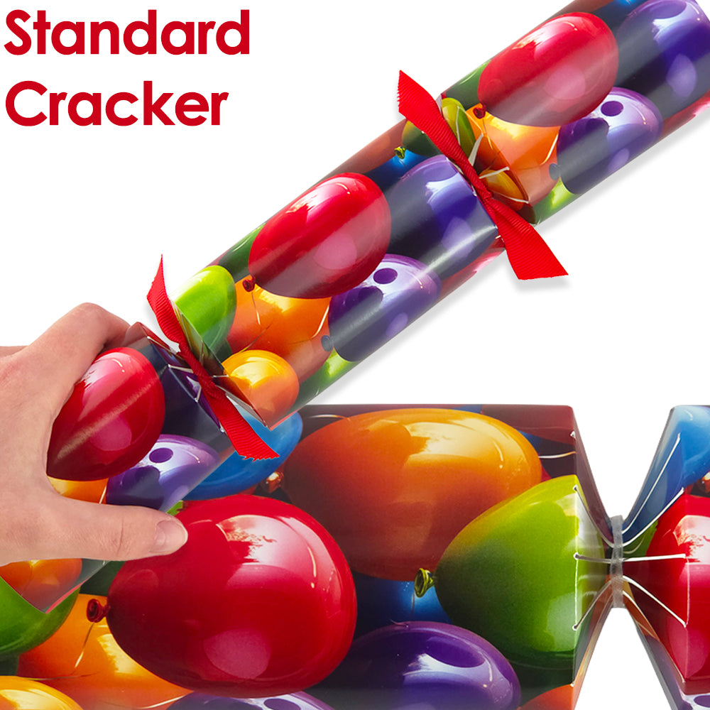 Reusable Keepsake Cracker Set | Bright Birthday Balloons | Luxury DIY